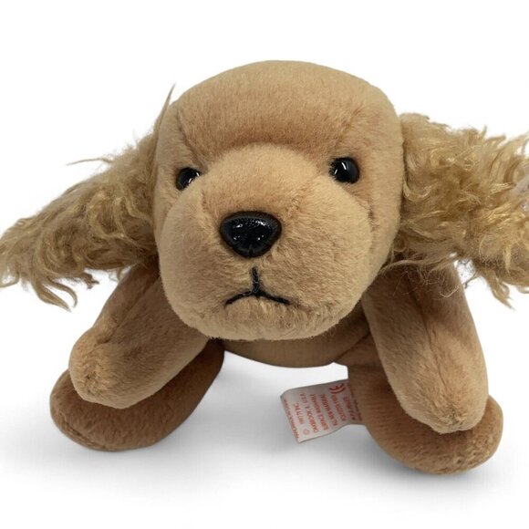 TY Beanie Babies "Spunky" The Spaniel 8" Plush Toy Collectible 1997 NWT - Picture 5 of 6